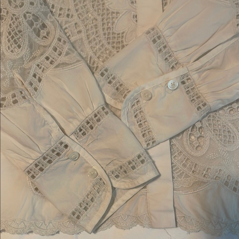 Banana Republic Marianna Lace Blouse - Picture 13 of 14